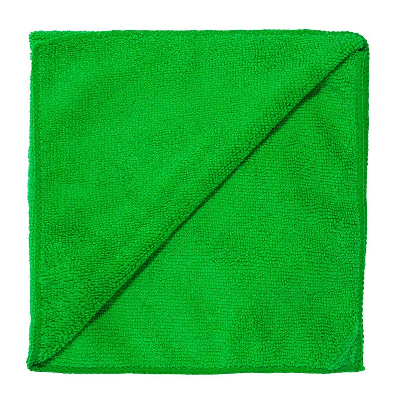 Paño microfibra verde 60x40 cm 270 gramos