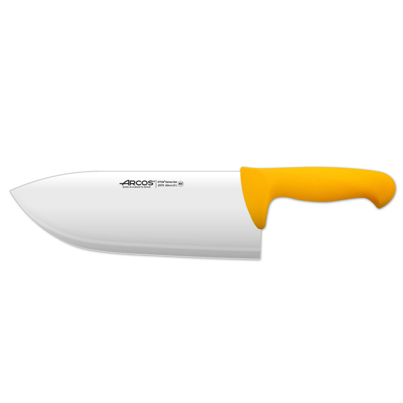 Cuchillo Arcos filetear mango amarillo 250mm 295500